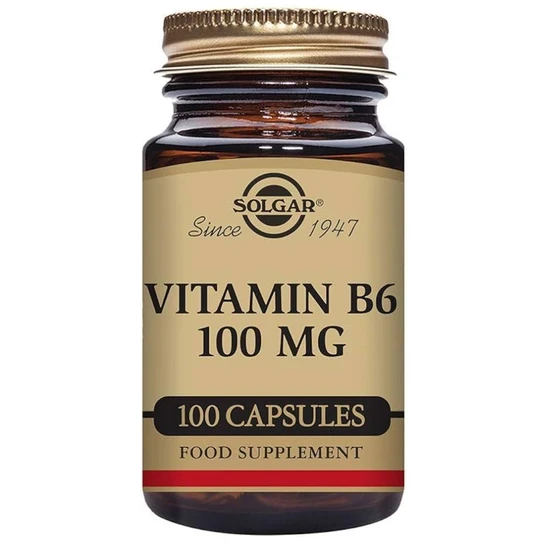 Solgar Vitamin B6 100mg Vegicaps 100 Vegicaps