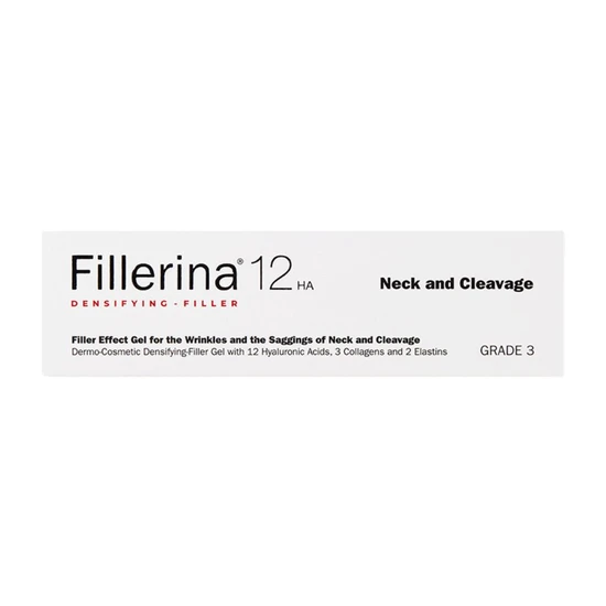 Fillerina 12 Densifying-Filler Neck & Cleavage Grade 3