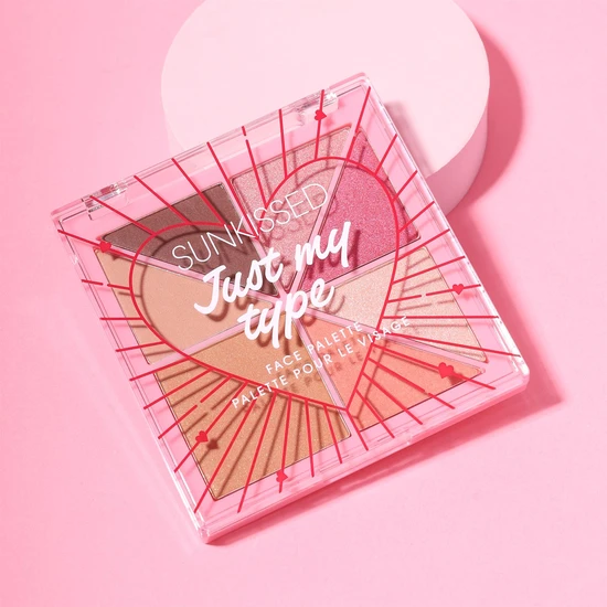 Sunkissed Just My Type Face Palette 7 Shades