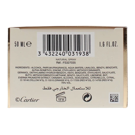 Cartier La Panthere Eau De Parfum 50ml