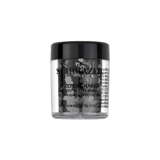 Stargazer Chunky Face Glitter Black