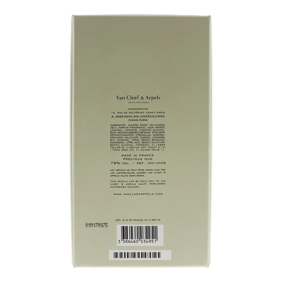 Van Cleef & Arpels Collection Extraordinaire Precious Oud Eau De Parfum 75ml