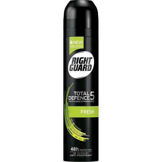 Schwarzkopf Right Guard Total Defence 5 Fresh 48h Protection Antiperspirant 250ml