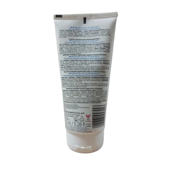 Eveline Facemed 8 In 1 Active Cleansing Gel Scrub Mask 150ml