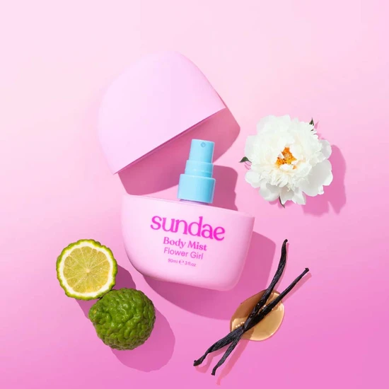 Sundae Hair & Body Fragrance Mist Flower Girl 90ml