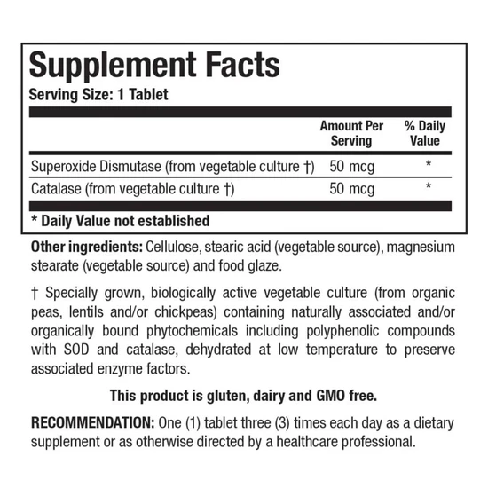 Biotics Research Dismuzyme Plus Tablets 180 Tablets