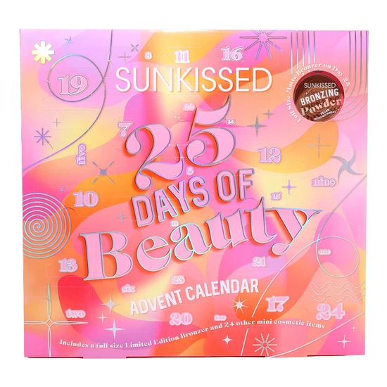 Sunkissed 25 Days Of Beauty Advent Calendar 5*4.2G