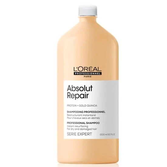 L'Oréal Professionnel Serie Expert Absolut Repair Protein + Gold Quinoa Instant Resurfacing Shampoo 300ml