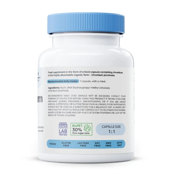 Osavi Chromium 200mcg Capsules 60 Capsules