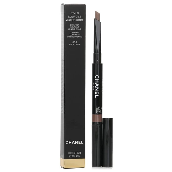 CHANEL Stylo Sourcils Waterproof Defining Long Wear Eyebrow Pencil 808 Brun Clair