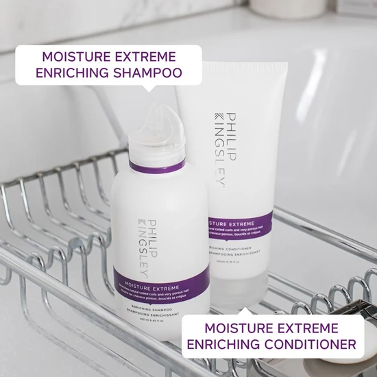 Philip Kingsley Moisture Extreme Enriching Shampoo 2 x 250ml
