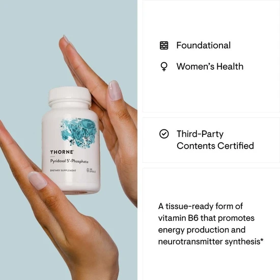 Thorne Pyridoxal 5'-Phosphate Capsules 180 Capsules