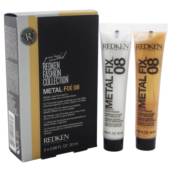 Redken Metal Fix 08 Metallic Liquid Pomade 2 x 20ml