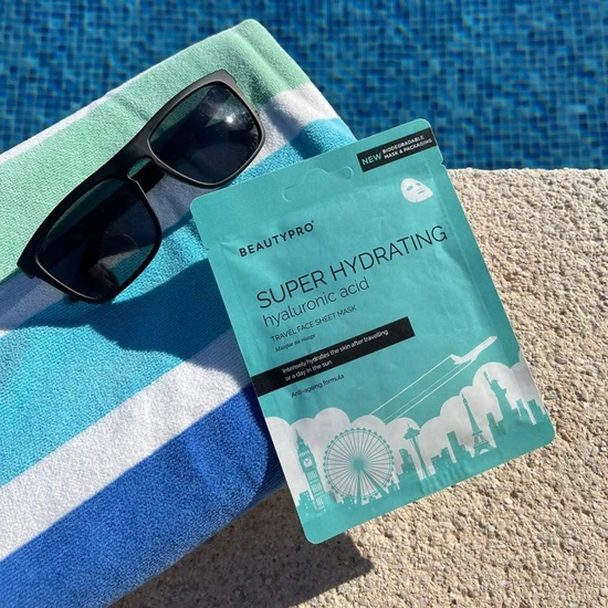 BeautyPro Super Hydrating Travel Face Sheet Mask x1