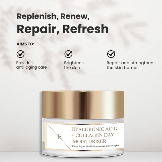 Erth Skin London Hyaluronic Acid & Collagen Day Cream 50ml