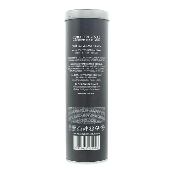 Cuba City Las Vegas Eau De Toilette 100ml