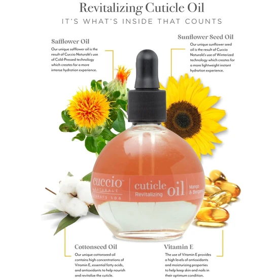 Cuccio Naturale Revitalising Cuticle Oil Mango & Bergamot