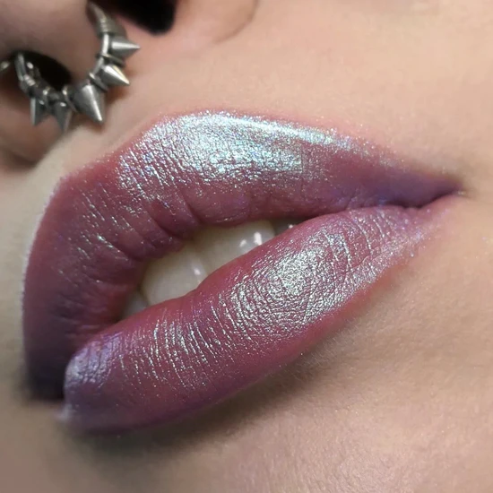 Unearthly Cosmetics Frost Bite Menacing Metals Lipstick