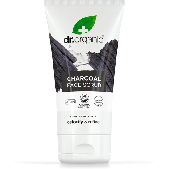 Dr. Organic Activated Charcoal Deep Cleansing Face Scrub 125ml