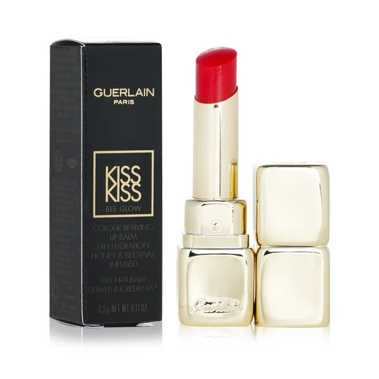 GUERLAIN KissKiss Bee Glow Lip Balm 775 Poppy Glow