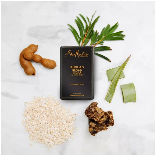 Shea Moisture African Black Soap With Shea Butter 230 g