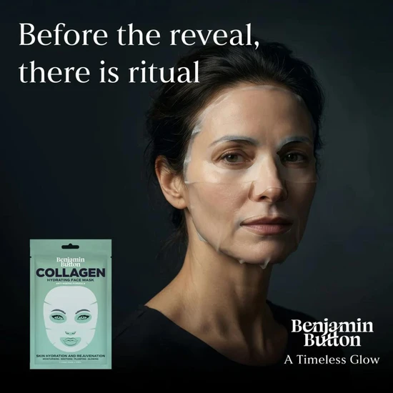 Benjamin Button Collagen Hydrating Face Mask x 5