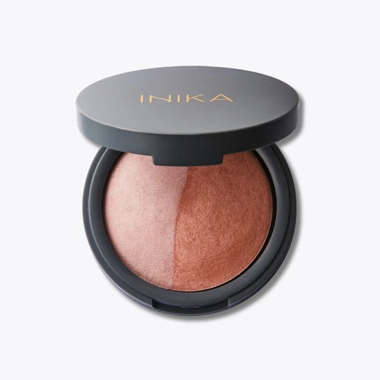 Inika Baked Blush Duo Burnt Peach