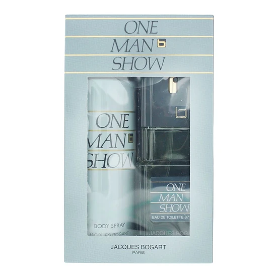 Jacques Bogart One Man Show Eau De Toilette Gift Set 100ml Eau De Toilette + 200ml Body Spray
