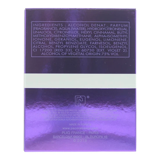 Paco Rabanne Ultraviolet Eau De Parfum 80ml