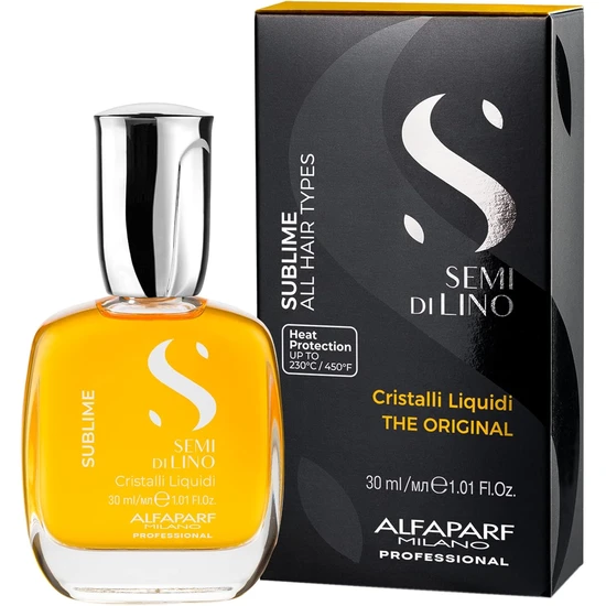 Alfaparf Semi Di Lino Sublime Cristalli Liquidi The Original Serum 30ml