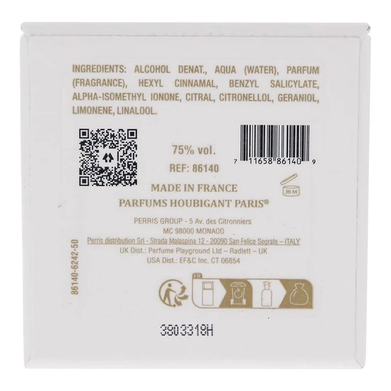 Houbigant Pivoine Souveraine Eau De Parfum 100ml