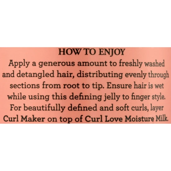 Camille Rose Curl Maker Hair Defining Gel 12oz