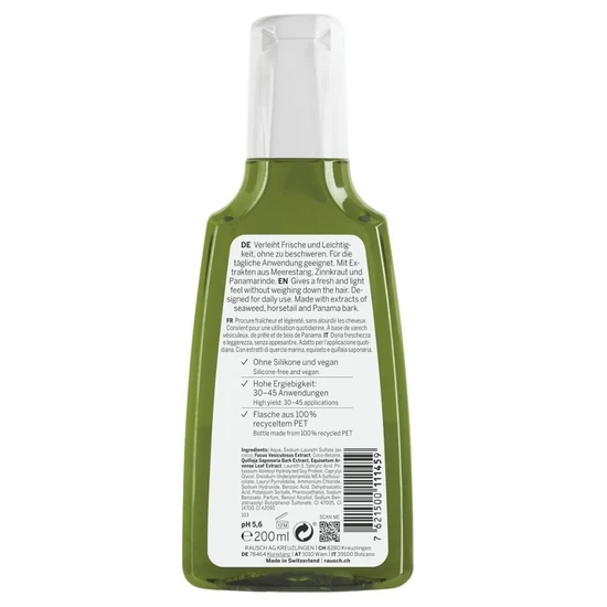Rausch Seaweed Degreasing Shampoo For Greasy Hair 200ml