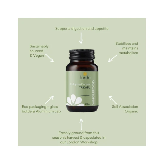 Fushi Organic Trikatu x 60 Capsules