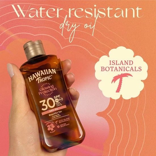 Hawaiian Tropic Glowing Protection Dry Oil SPF 30 75ml