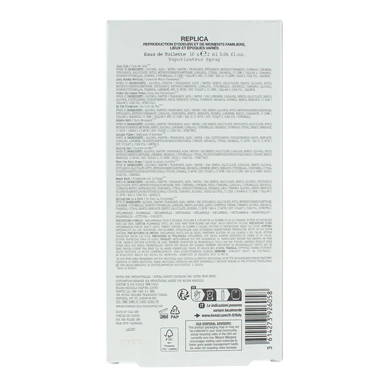 Maison Margiela Discovery Gift Set Eau De Toilette 10 x 2ml