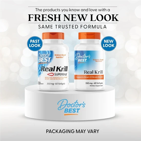 Doctor's Best Real Krill 350mg - 60 softgels