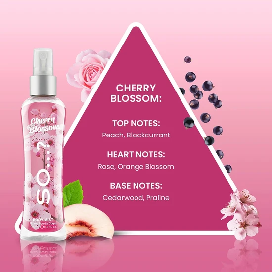 SO...? Luscious Trio Body Mist Gift Set 3x100ml