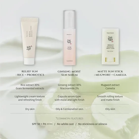Beauty of Joseon Matte Sun Stick Mugwort + Camellia SPF 50+ 18g
