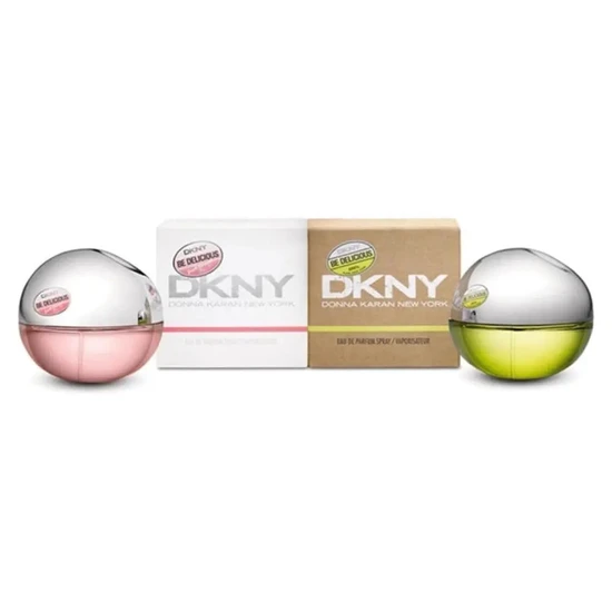 DKNY Be Delicious Gift Set 30ml Be Delicious Eau De Parfum + 30ml Fresh Blossom Eau De Parfum