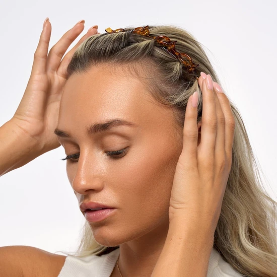Brushworks Butterfly Clip Headbands x3