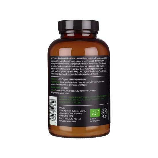 KIKI Health Organic Pea Protein Powder