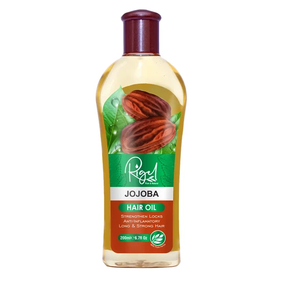 Rigel Pure & Natural Jojoba Hair Oil 200ml