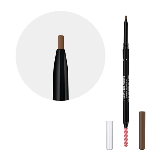 Rimmel Brow Pro Micro Ultra-Fine Precision Pencil 002 Soft Brown