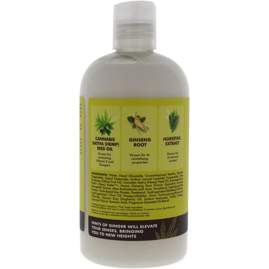 Shea Moisture Cannabis Sativa Seed Oil Lush Length Shampoo 384ml