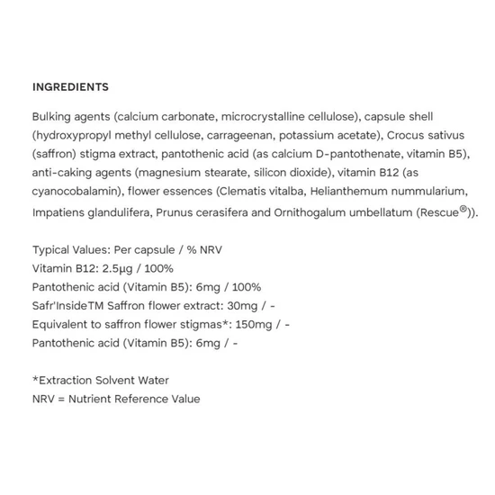 Bach Rescue Balance & Positivity Capsules 30 Capsules