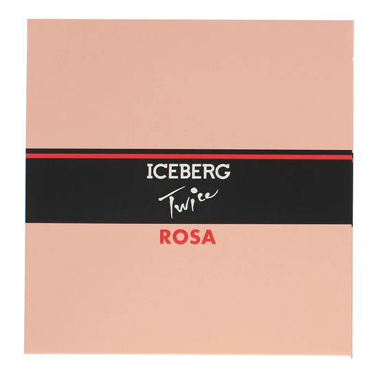 Iceberg Twice Rosa Gift Set 125ml Eau De Toilette + 100ml Body Lotion