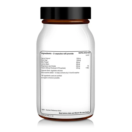 Natural Health Practice NHP Premium Agnus Castus Support Capsules 60 Capsules