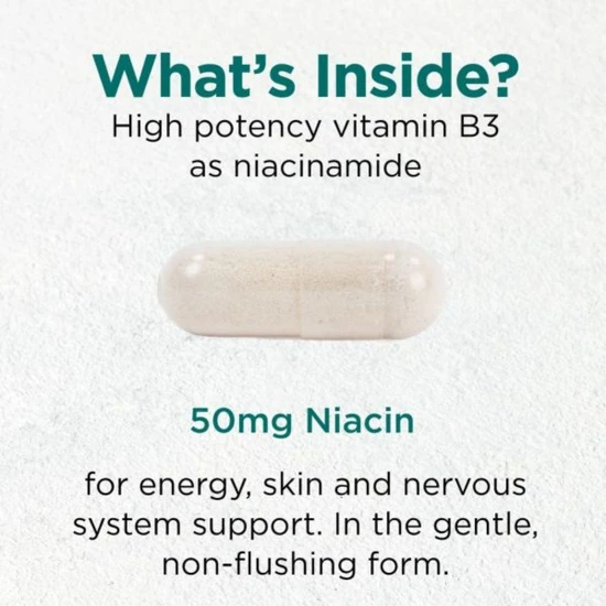 Cytoplan Niacin Vitamin B3 50mg Capsules 60 Capsules