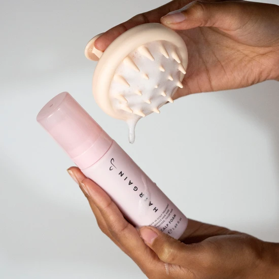 Hair Gain Scalp Massager Pink